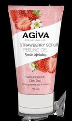 AGIVA Strawberry Scrub Peeling Gel 150ML, Noir, Standard