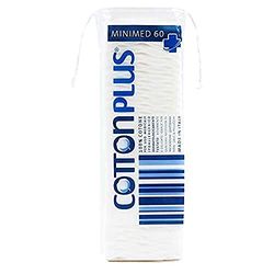 Cotton Plus Minimed Pre-Cut Discs 60-Stuks - 60g