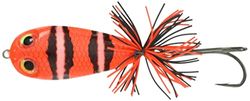 Rapala - Leurre de Pêche BX Skitter Frog Construction Balsa/Plastique - Leurre Eau Douce Flottant - Profondeur de Nage Surface - Taille 5,5cm / 13g - Fabriqué en Estonie - Scarlet Snake