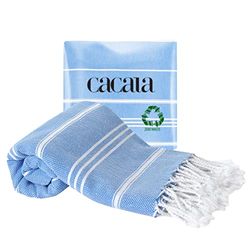 Cacala Quality Cotton Tea Towels for Kitchen - The Best Dish Towels You Need, 23 x 36 Inch Hand Towel, NIGHTBLUE