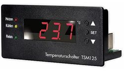 H-Tronic 1114525 TSM 125 - Interruttore di temperatura 12 V/DC-55-125 °C