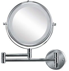 Kleine Wolke Brilliant Mirror - Espejo de Maquillaje, Color Plateado