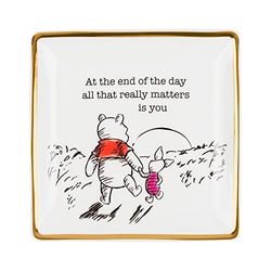 Disney Winnie The Pooh White & Red Ceramic Trinket Tray VC700823L.PH