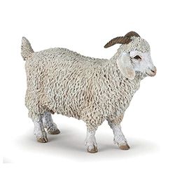 Papo Farmyard Friends 51170 Angora Cabra, Multicolor