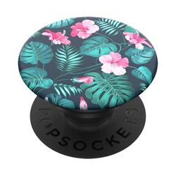 Popsockets Popgrip - Uittrekbare Greep En Standaard Voor Smartphones En Tablets Met Een Verwisselbare Poptop - Hibiscus