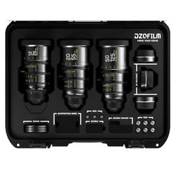 DZOFILM Cine Lens Pictor Zoom 3-Lens Kit (12-25/50-125/20-55 T2.8) Black