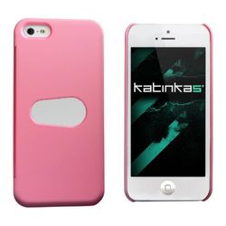 Katinkas Credit Card Slider Cover voor iPhone 5 - Roze