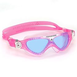 Aquasphere Vista Junior simmask/glasögon rosa - blå tonad lins