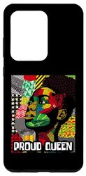 Carcasa para Galaxy S20 Ultra Orgullosa Reina Dope Mujer Africana Colorido Arte Africano