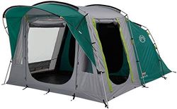 Coleman Oak Canyon 4 tent, 4 personen tunneltent met nachtzwarte slaapcabine, 4-persoons familietent, waterdicht WS 4.500 mm