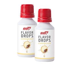 Got7 Nutrition Flavor Drops Arôme sans Calories pour Aliments/Boissons pour Perte de Poids, Gâteau au Fromage, 2 x 30 ml