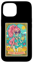 The Baddie Skeleton Beach Fun Summer Vibes Case for iPhone 15