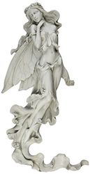 Design Toscano Brianna, de zomerbrisfee, wandsculptuur