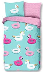 Good Morning Dekbedovertrek Kids Nr.6379 Multi Maat: 140 x 220 cm, 140 x 220 cm