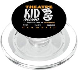 Musicales Teatro Kid Sustantivo Dramático Amante Musical PopSockets PopGrip para MagSafe