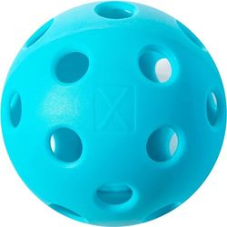 Franklin Sports X-26 Pickleballs – Intérieur – Lot de 3 – Approuvé par l'USAPA – Bleu (52901)