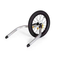 Burley, Single, Kit jogger, ruota, colore: Argento Unisex adulto, Silver, 16" wheel