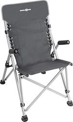 BRUNNER Faltstuhl Raptor cadeira dobrável com suspensão, poliéster, cinzento, universal