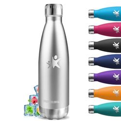 Thermosfles, 750 ml, BPA-vrij, roestvrijstalen waterfles, lekvrij, thermosfles voor warme dranken, houdt 12 uur warm/24 uur koud, thermosflessen voor school, camping, yoga