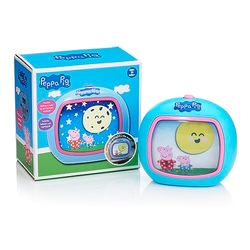 WOW! STUFF- Peppa Pig Sleep Trainer | Ayuda para Dormir Preescolar | Luces y Sonidos pequeños niños de 2, 3, 4 y 5 años de Edad, Multicolor, zzzz-s (PP-1013)