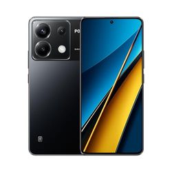 POCO X6 5G Black - Smartphone 12+256GB, Snapdragon 7s Gen 2, 64MP triple camera, 6.67" 120Hz AMOLED display, dual speakers, 5100mAh, 67W turbo charging (UK Version + 2 Years Warranty)