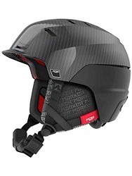 Marker Phoenix Map Carbon Black Casque Ski Visière Mixte, Charbon, s