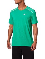Nike Rise 365 T-Shirt, Uomo, Lucid Green/Reflective Silv, XL