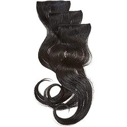 Balmain Double Hair Extensions Menselijk haar 3 stuks nuance 1 lengte 40 cm