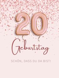 Gästebuch 20. Geburtstag zum Ausfüllen & Ankreuzen | Hardcover Gästebuch 20. Geburtstag Frau Gästebuch Mann lustig | Kreatives Geburtstag Gästebuch ... zum Ausfüllen | Originelle Geschenkidee