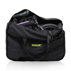 HUNTVP Borsa da viaggio pieghevole per bici, borsa da viaggio per bicicletta, borsa da trasporto per bici da viaggio