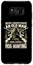 Custodia per Galaxy S8+ Hog Hunting Hunter Wild Pig Huntsman Hunt Boar Hunters