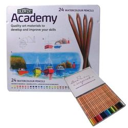 D:Pencil Watercolour Academy 24pcs