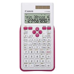 CANON F-715SG EXP DBL calculator White & Magenta