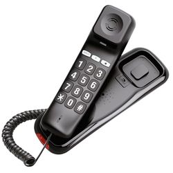 Olympia 4510 Téléphone fixe à grosses touches pour personnes âgées | Touches de choix extra larges | Téléphone filaire pour seniors | Écran LCD clair | Téléphone fixe avec cordon | Fonction maintien