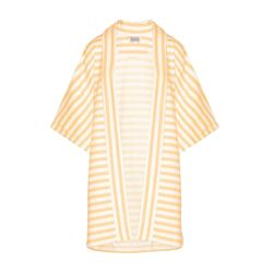 Möve Beach Poncho, Snow/Gold, One Size