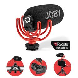 JOBY Wavo Microphone Compact de Vlogging sur Caméra à Directivité Super Cardioïde avec Rycote Duo-Lyre pour Smartphone CSC Vlogging sans Miroir Créateurs de Contenu Youtuber Podcast IRL