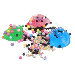 FLYPOP’S – Slimekit met decoraties – 035628 – Multikleur – Kunststof – Kinderspeelgoed – Creatief modelleren – Knutsels – Cadeau – Vanaf 3 jaar