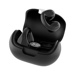 Cool Clip Stereo Bluetooth Earbuds Black
