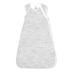 SwaddleMe by Ingenuity, Saco de dormir, para edades entre 3 y 18 meses, entre 6,35 y 11 kilos, lote de 1, 2,5 TOG - Gris jaspeado