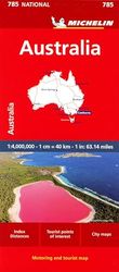 MAPA NATIONAL AUSTRALIA 2024: Straßen- und Tourismuskarte: 785