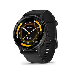 Garmin Venu 3, AMOLED GPS Smartwatch with All-day Advanced Health and Fitness Features, Voice Functionality, Music Storage, Wellness Smartwatch with up to 14 days battery life, Black