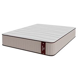 Cecotec Matelas Hybride Flow 6900 Hybrid 135x190, Multicouche, Noyau Ressorts Ensachés SpringCore et Viscoélastique ViscoCare, Hauteur 28 cm, Fermeté Moyenne-Élevée, SeparateMuv et BreathSoft