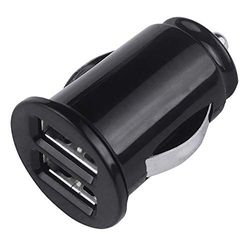 Cargador DE Coche GRAB'N GO GNG-105 Negro 2*USB 5V / 2.4A (Salida COMPARTIDA) 12/24V