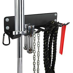 Vehcarc Home Gym opslag, Heavy-Duty halterhouder, halteropslag voor Olympische Barbell, Gym Accessoires Kettlebells Gewichtsbalk Workout Rack Apparatuur Fitness Foam Roller Jump Rope Weerstandsband