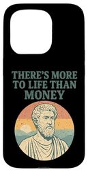 There's More to Life Than Money - Philosopher Ancient Case for iPhone 15 Pro