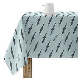 BELUM | Tablecloth 100 x 140 cm Harry Potter Resin Tablecloth (Plastic-Coated) Stain-Resistant Hpotter Thunder Mint