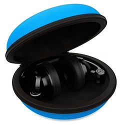 Audibax Atlanta Case 30 Blue – Hard Headphone Case – Headphone Bag – Travel Protective Case for Transportation – Made of EVA – Internal Dimensions 17.5 x 17.5 x 9 cm – Blue