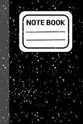 note book: white dote notobook