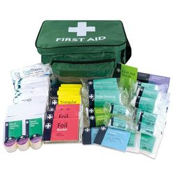 LEWIS-PLAST Grande trousse de premiers secours tout usage 224 pièces Haversack - Design compact pour un rangement pratique, idéal pour la maison, le bureau et le sport - Trousse médicale à domicile