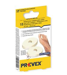 Prevex Protectores Ovalados Hipoalergénicos para Callos 18 Piezas 80 g